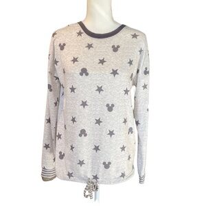 Disney Grey Mickey Mouse PJ Top
